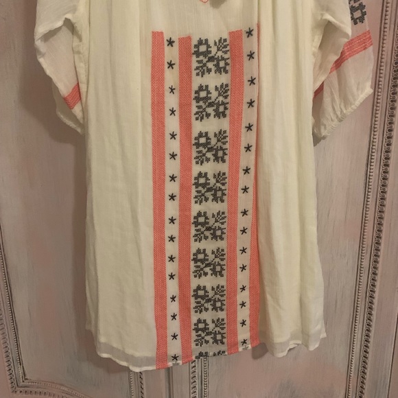 NWT ILLA ILLA BOHO style cream dress Medium - Picture 4 of 6